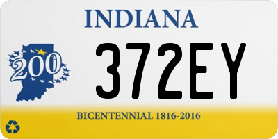 IN license plate 372EY