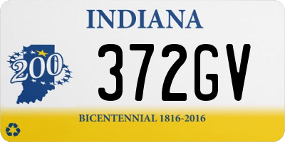 IN license plate 372GV