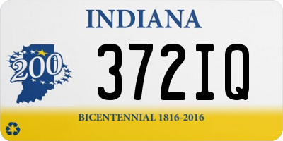 IN license plate 372IQ