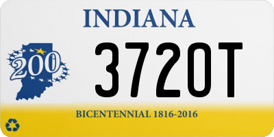 IN license plate 372OT