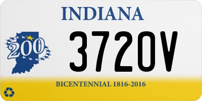 IN license plate 372OV