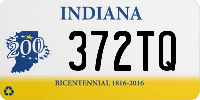 IN license plate 372TQ