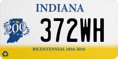 IN license plate 372WH