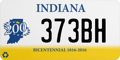 IN license plate 373BH