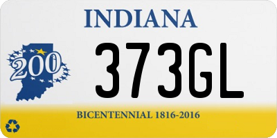 IN license plate 373GL