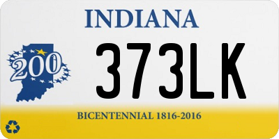 IN license plate 373LK