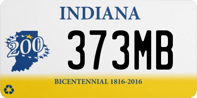 IN license plate 373MB