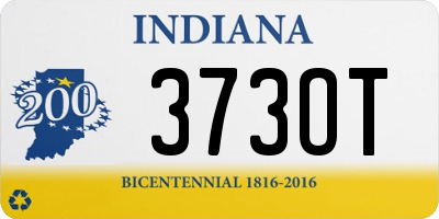 IN license plate 373OT