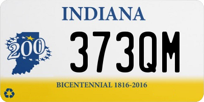 IN license plate 373QM