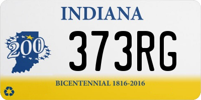 IN license plate 373RG