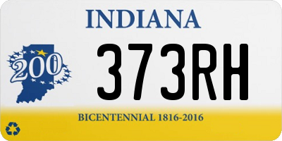 IN license plate 373RH