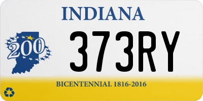 IN license plate 373RY