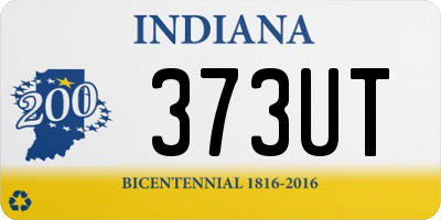 IN license plate 373UT