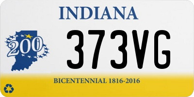 IN license plate 373VG