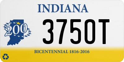 IN license plate 375OT