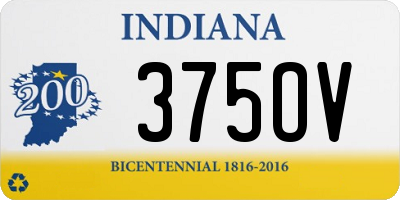 IN license plate 375OV