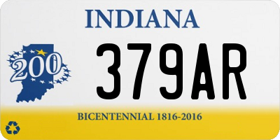 IN license plate 379AR