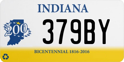 IN license plate 379BY