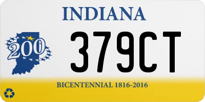 IN license plate 379CT