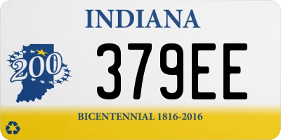 IN license plate 379EE