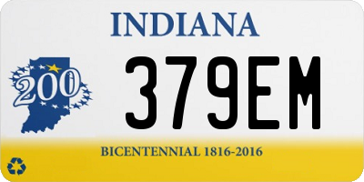 IN license plate 379EM