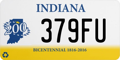 IN license plate 379FU