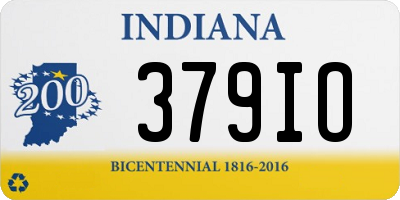 IN license plate 379IO