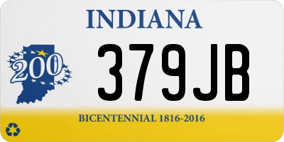 IN license plate 379JB