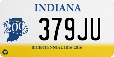 IN license plate 379JU