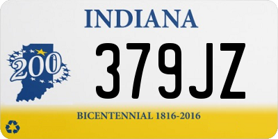 IN license plate 379JZ