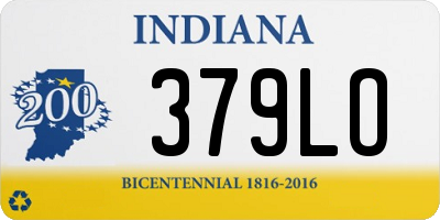 IN license plate 379LO