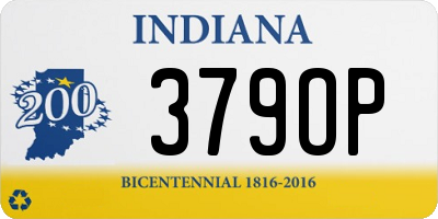 IN license plate 379OP