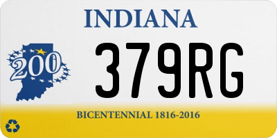 IN license plate 379RG