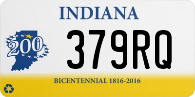 IN license plate 379RQ