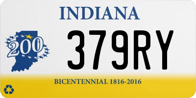 IN license plate 379RY
