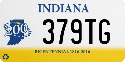 IN license plate 379TG