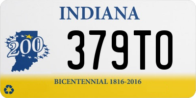 IN license plate 379TO