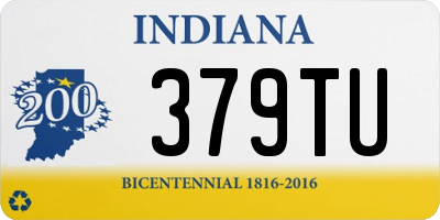 IN license plate 379TU