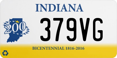 IN license plate 379VG