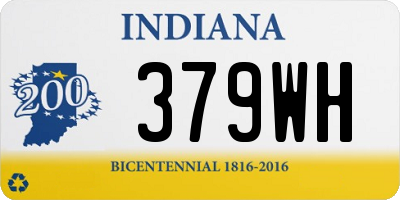 IN license plate 379WH