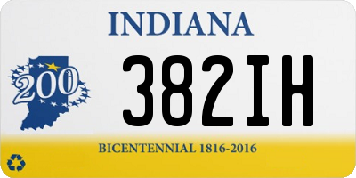 IN license plate 382IH