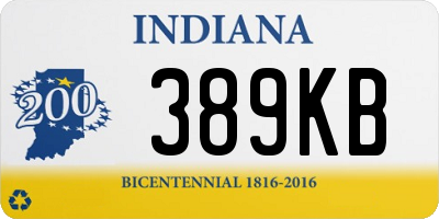 IN license plate 389KB