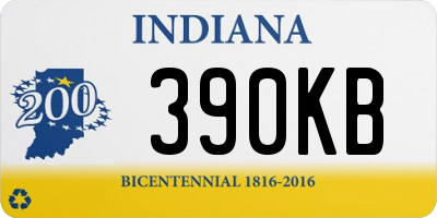 IN license plate 390KB