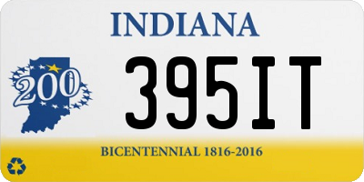 IN license plate 395IT