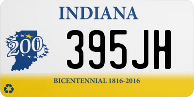 IN license plate 395JH