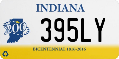 IN license plate 395LY