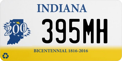 IN license plate 395MH