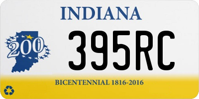 IN license plate 395RC