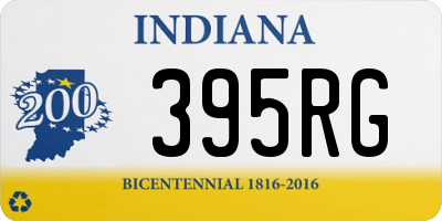 IN license plate 395RG