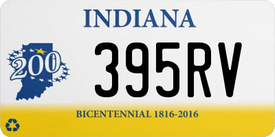 IN license plate 395RV